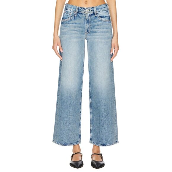 MOTHER The Down Low Spinner Hover Jeans in I Confess 27 New Womens Denim Pants - Picture 1 of 11